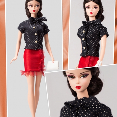 Vêtement pour poupée Barbie - La cigale créative  Vêtements barbie, Tuto  couture vêtements barbie, Robe barbie