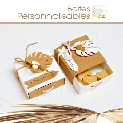 Boîte Coffret Cadeau Caméléon - Packaging personnalisable à souhait !