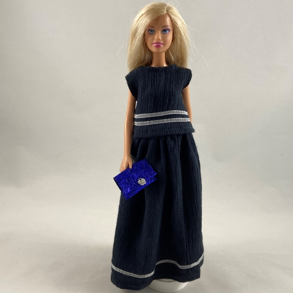 Vêtements de poupée Barbie, robe décontractée, chemise, jupe de