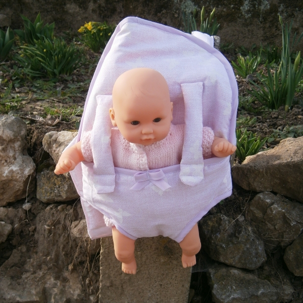 Porte bébé poupon : accessoires-enfant par lescreationsdecathy