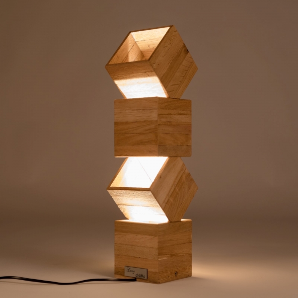 TUTO] // Attention Design !! // Lampe articulée en chêne - Wooden Lamp 