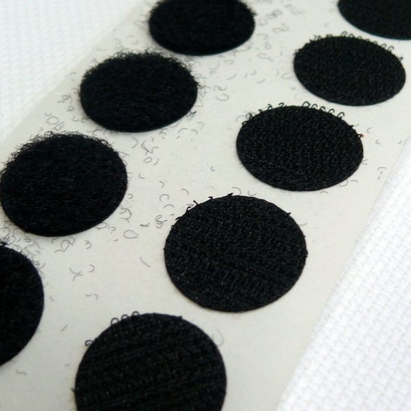 20/50/100 Scratch pastille autocollant noir/blanc 20mm merceri semelle  chaussure