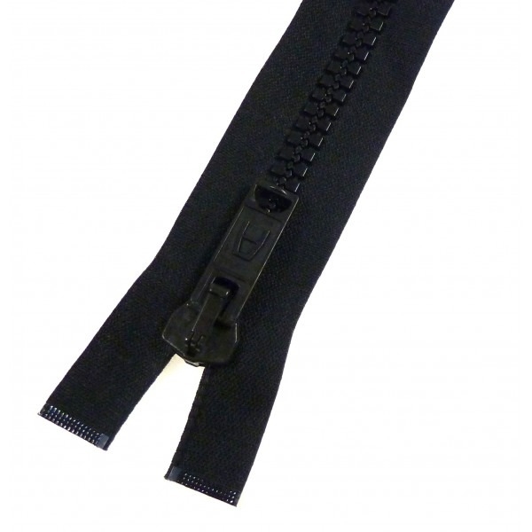 75 cm. fermeture éclair séparable noir. : couture par chezcelinemercerie