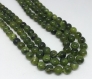 50 perles jade naturel canada 6 mm
