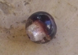 5 perles en verre 14 mm