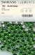 1028 ss34 fg ***  12 strass swarovski fond conique ss34 (7,2mm) fern green