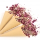 Sachets de confettis en fleurs naturelles séchées pétales de fleurs séchées mariage bohème champêtre confettis naturels biodégradables