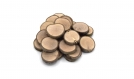 50 rondelles de bois d'olivier pour décoration en bois Ø20~40mm - , non vernis /wooden washers organic olive