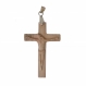 Crucifix en houx. pendentif