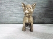 Figurine lowpoly / chien / yorkshire