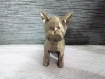 Figurine lowpoly / chien / yorkshire