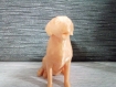 Figurine en lowpoly / chien / golden retriver