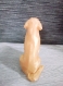 Figurine en lowpoly / chien / golden retriver