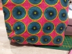 Pochette en tissu à motifs africain