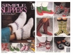 Magazine vintage en format pdf,11 modèles chaussons au crochet  pour adultes.pattern,tutoriels anglais.