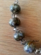 Nouveaute - bracelet en perles de verre artisanales 