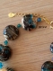 Bracelet en perles de verre artisanales 