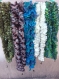 Echarpes tricotées à la main type frou frou, laine rubans, divers coloris.