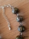 Nouveaute - bracelet en perles de verre artisanales 