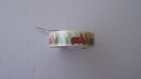 10 m x 1.5 cm washi masking tape ruban vespa artemio