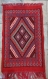 Tapis de bleu blanc noir rouge kilim, tapis kilim, tapis fait à la main, laines, tissé à la main, style vintage de tapis kilim, 100 cm * 62 cm