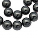 15 perles ronde en hématite non magnétique 6mm 