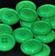 B52b1r / mercerie boutons coloris vert 26mm vendus à l'unité 