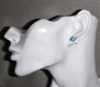 Swarovski boucles d'oreilles en argent 925 (certifié) - bo217 