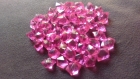 Sachet de 50 gros acrylique cristaux rose de glace pour décoration 