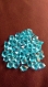 Sachet de 50 gros acrylique cristaux bleu de glace pour décoration 
