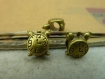 10 bronze montres perles 8 * 10 * 11- trou 4.5mm c4201 