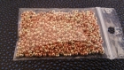 Perles rocailles nacrées assortiment couleur dorée et bronze 2mm x10g 