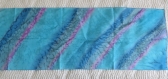 Echarpe soie peinte à la main