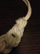 Collier nœud matin blanc en corde de parachute