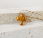 Croix en bois d'olivier 25 petit tau, croix chapelet bois d'olivier pendentif collier collier de croix dadò
