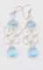 Boucles wire wrapping et cristal