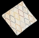 Lingettes lavables carrés en fibre de bambou 