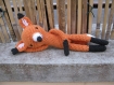 Foxy le renard doudou coton oeko-tex crochet fait main