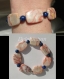 Bracelet  jaspe et lapis lazuli