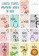 12 cartes étapes - la première année de bébé - thème animaux