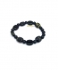 Bracelet en perles noires