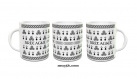 Mug personnalisable #103 bretagne symboles triskel hermine