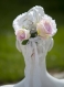 Couronne de fleurs cheveux pour mariée