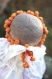 Couronne de fleurs cheveux pour bébé ou poupée