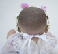 Couronne de fleurs cheveux bébé pour baptême