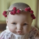 Couronne de fleurs cheveux pour bébé