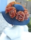 Chapeau de soleil floral