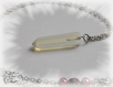 Pendule pierre opale, pendule radiesthésie, perle de lave