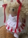 Poupee doll modele unique poupee de chiffon melle candy cheveux blons