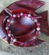 Bracelet artisanal ajustable perles jaspe véritable